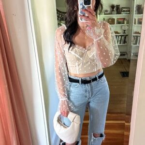 Petal & Pup Varinka White Top, size 2